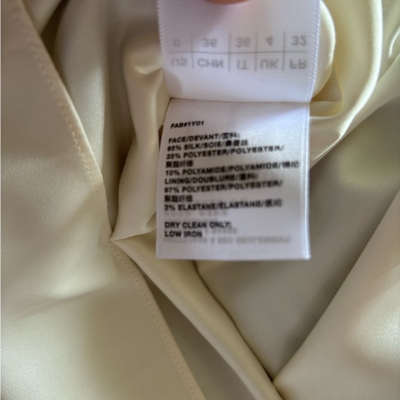 Lafayette 148 Stripe Crinkle Strapless Dress - Picture 5 of 12